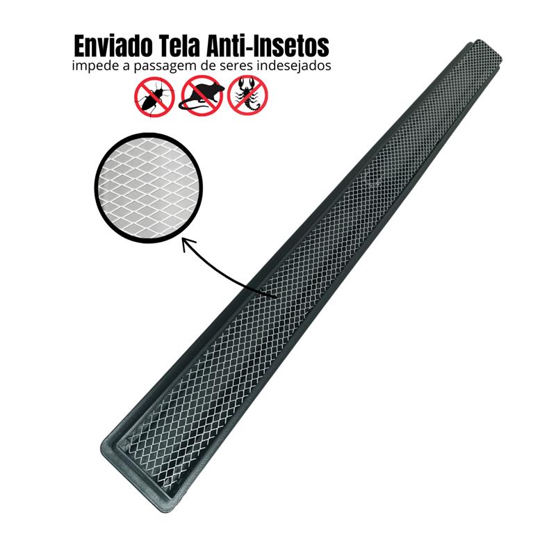 Ralo em Inox 304 - Modelo Oriente 5cm com Coletora Sifonada + Tela Anti Insetos