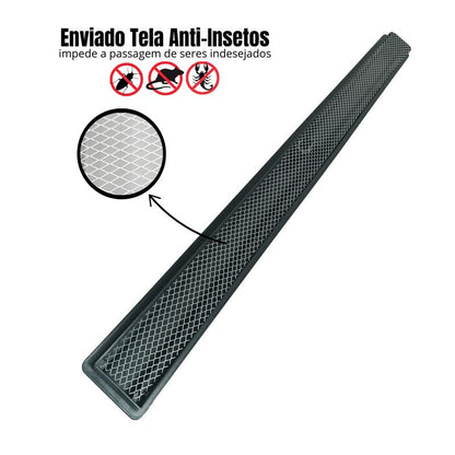 Ralo em Inox 304 - Modelo Oriente 5cm com Coletora Sifonada + Tela Anti Insetos