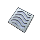 Ralo Grelha em Alumínio Elite 20x20 com Aro de Fixação e Tela