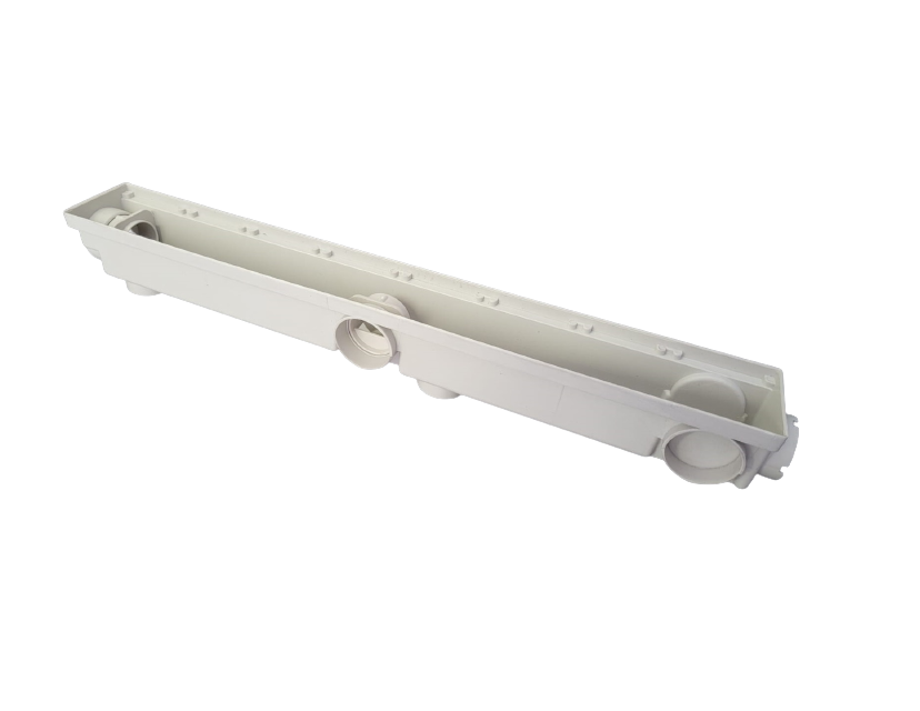 Ralo Linear Alumínio Elite 6x50 com Coletora e Tela Anti Inseto