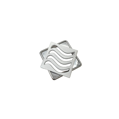 Ralo Elite 10x10 em Alumínio com aro e Fiação em Inox