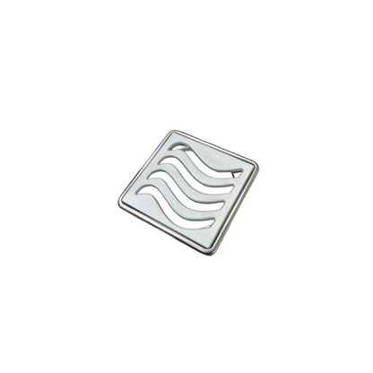 Ralo Elite 10x10 em Alumínio com aro e Fiação em Inox