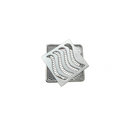 Ralo 10x10 Elite em Alumínio com Aro de Fixação em Inox + Tela Anti Insetos