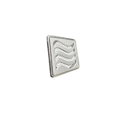 Ralo 10x10 Elite em Alumínio com Aro de Fixação em Inox + Tela Anti Insetos