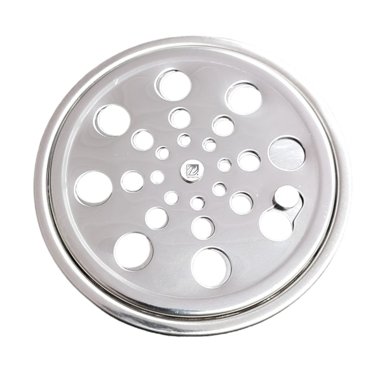 Ralo Inox Abre Fecha com Aro de fixação