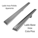 Ralo Linear 5cm Invisível "Cola Piso" e Oculta  com Tela Anti Inseto