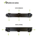 Ralo 8x50 Elite em Alumínio com Coletora Modular Preta