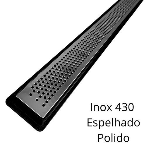 Ralo Inox Perfurado 5cm Anti Insetos com Coletora Sifonada 40mm