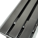 Ralo Linear Pluvial 10x100 Grelha Trilho de Inox 304 – Coletor Sequencial Saídas 75mm