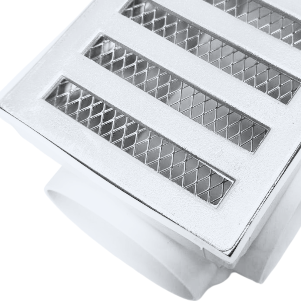 Ralo Linear Pluvial 10x100 Grelha de Alumínio – Coletor Sequencial Saídas 75mm