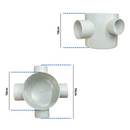 Ralo 10x10 Inox Invisivel "Cola Piso" com Coletora + Caixa Sifonada 100mm