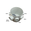 Ralo 15x15 Inox "Cola Piso" Invisivel com Coletora + Caixa Sifonada 150mm