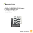 Ralo Elite 15x15 em Alumínio com Coletora Sifonada Multi Saídas + Tela Anti Insetos