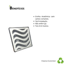 Ralo 15x15 Elite Alumínio com Coletora Multi Saídas + Tela Anti Insetos