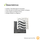 Ralo 15x15 Elite Alumínio com Coletora Multi Saídas + Tela Anti Insetos