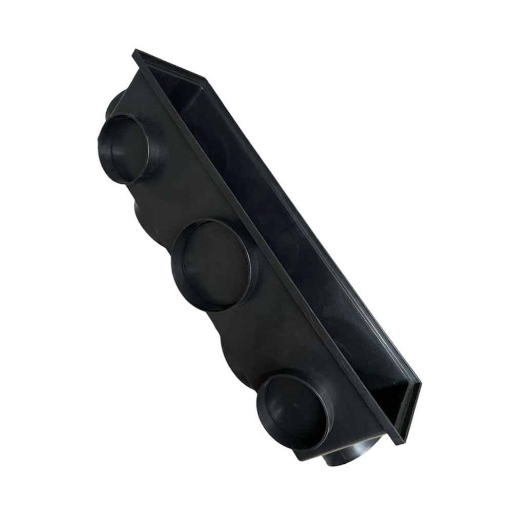 Ralo 14x50 Elite com coletora modular e grelha em Alumínio