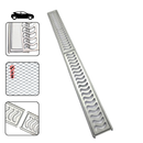 Ralo Linear Elite 10x100 com Tela Anti Inseto e Aro de Fixação (2 peças 10x50cm)