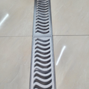 Ralo Linear Elite 15x100 com aro de fixação e tela anti-inseto (2 Ralos 15x50)