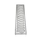 Ralo Linear Elite 15x100 com aro de fixação e tela anti-inseto (2 Ralos 15x50)