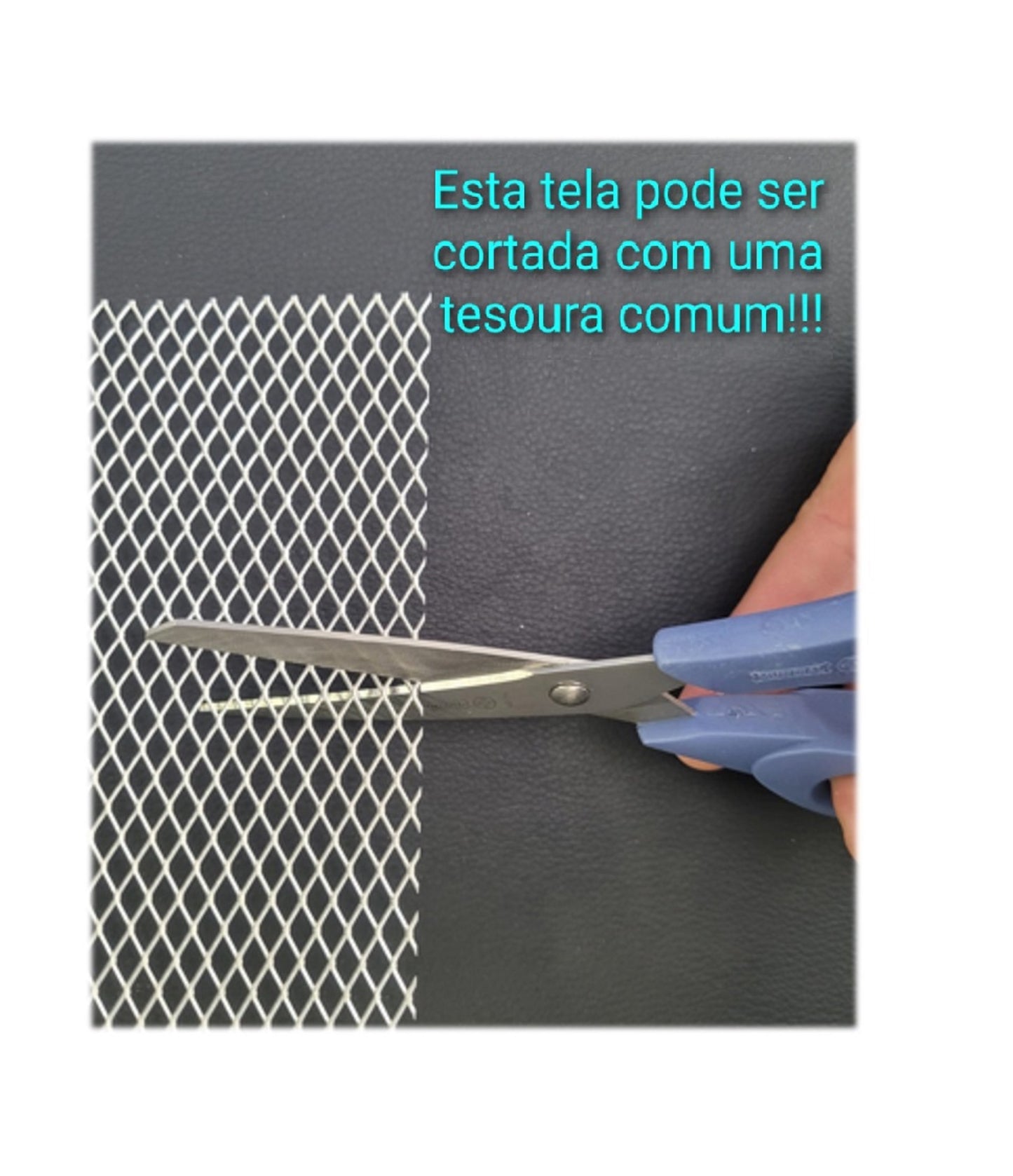 Tela em Alumínio Expandido Anti Inseto e Sujeira Para Ralos Retangular